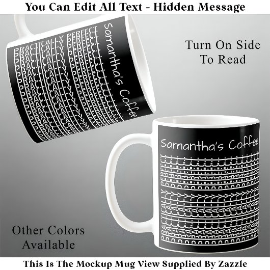 Mug Parfaitement Parfait & Message Caché 137WB
