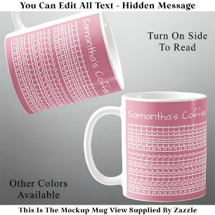 Mug Parfaitement Parfait & Message Caché 137WP