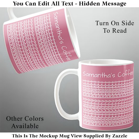Mug Parfaitement Parfait & Message Caché 137WP