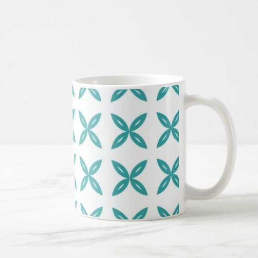 Mug parfaitement tendance, Turquoise (Droite)