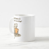 Mug Parfois je fais juste des pets, Mème de grenouille (Devant gauche)
