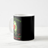 Mug Parfois je fais juste Fartin' Frog Meme drôle Vale (Devant gauche)