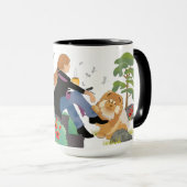 Mug PARFOIS, JE M'ASSIS ET PENSE Chow - choisir le sty (Devant droit)