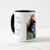 Mug PARFOIS, JE M'ASSIS ET PENSE Chow - choisir le sty (Devant gauche)