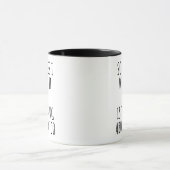 Mug Parfois je me demande si Golf pense (Centre)