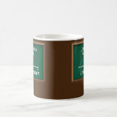 Mug Parfois je pars sur une tangente Math Formula Fun  (Centre)