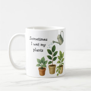 Mug Parfois, je regarde mes Plantes