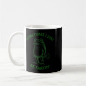 Mug Parfois je suis juste en train de péter Grenouille (Gauche)