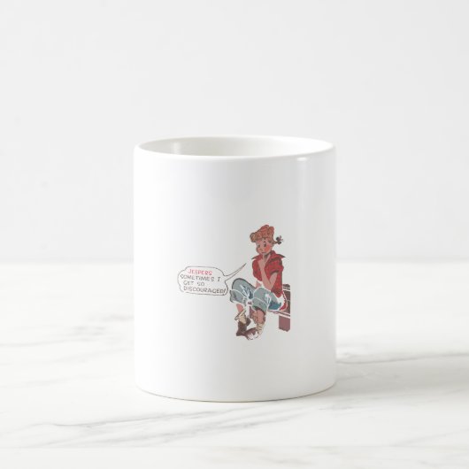 Mug Parfois, je suis si découragé. (Centre)