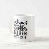 Mug Parfois J'Ouvre Ma Bouche Et Mon Père Sortit (Devant gauche)