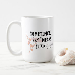 Mug Parfois, l'amour signifie laisser aller