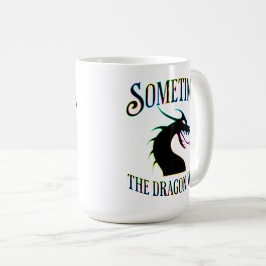Mug Parfois le Dragon gagne (Devant droit)