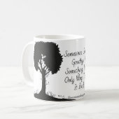 Mug Parfois vous devez laisser quelque chose (Devant gauche)