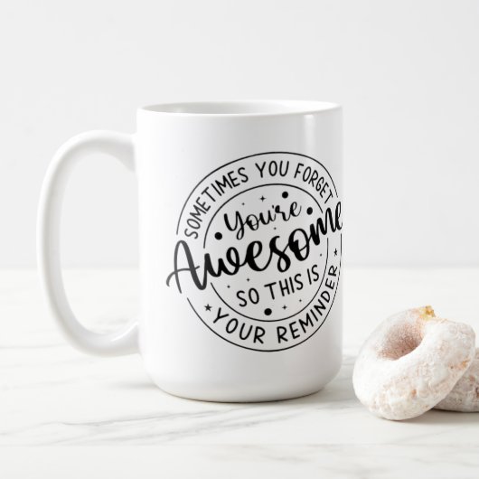 Mug Parfois Vous Oubliez Votre Super (Avec donut)
