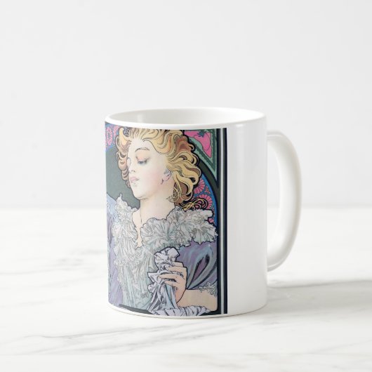 Mug Parfum, Alphonse Mucha (Devant droit)