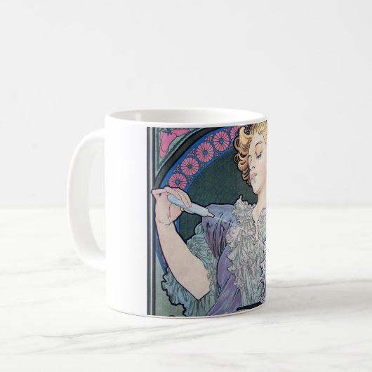 Mug Parfum, Alphonse Mucha (Devant gauche)