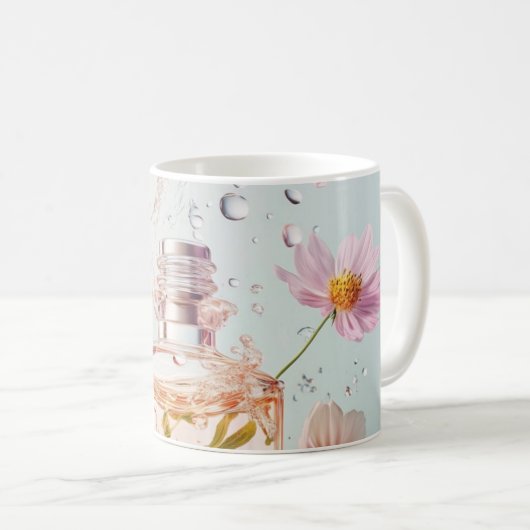 Mug Parfum d'essence florale (Devant droit)