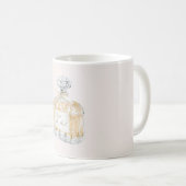Mug Parfum français avec nœud (Devant droit)