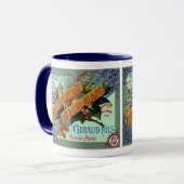 Mug Parfum Lilac blanc français 1915 (Devant gauche)