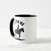 Mug Pari Sur Moi - Course À Cheval (Devant gauche)