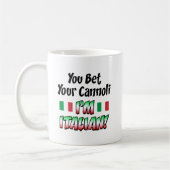 Mug Pariez votre Cannoli que je suis italien (Gauche)