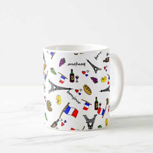 Mug Paris (Devant droit)