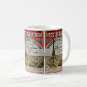Mug Paris 1889 - Exposition universelle (Devant droit)