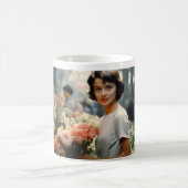 Mug Paris 60s Flower Lady 12 (Centre)