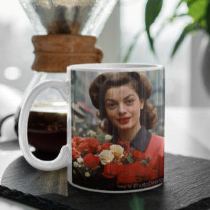 Mug Paris 60s Flower Lady 3