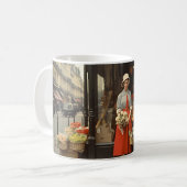Mug Paris 60s Flower Lady 5 (Devant gauche)