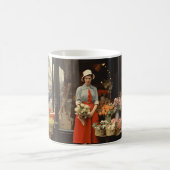 Mug Paris 60s Flower Lady 5 (Centre)
