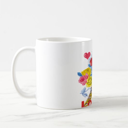 Mug paris amoureux (Gauche)
