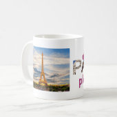 Mug Paris Attractions Plus Paris S'il vous plaît Parti (Devant gauche)