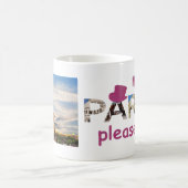 Mug Paris Attractions Plus Paris S'il vous plaît Parti (Centre)