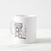 Mug Paris avec amour (Devant gauche)