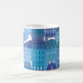 Mug Paris Blues Cityscape Art (Centre)