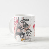 Mug Paris Bonjour (Devant gauche)
