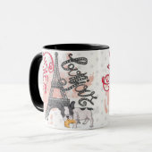Mug Paris Bonjour (Devant gauche)