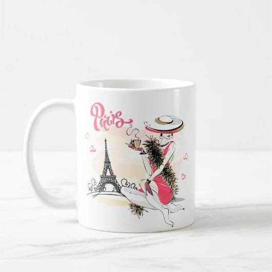 Mug Paris & Café (Gauche)