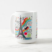 Mug Paris Chic Vibes #4 (Devant gauche)