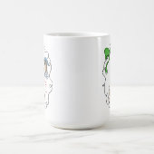 Mug Paris Coquette Tour Eiffel Café Green Bow Frame (Centre)