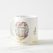 Mug Paris Corner View Saint Michel & Rue du Petit Pont (Devant gauche)