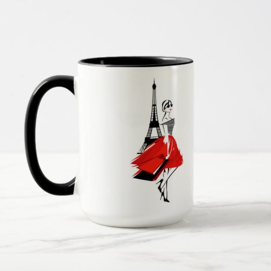 Mug Paris de haute qualité (Gauche)