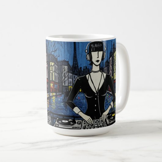 Mug Paris DJ Art Collection（クラブカルチャー × パリ アートシリーズ） (Devant droit)