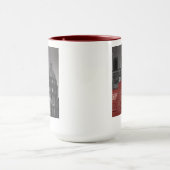 Mug Paris Elevages par nuit - Rouge (Centre)