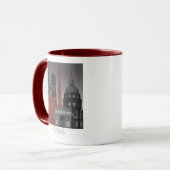 Mug Paris Elevages par nuit - Rouge (Devant gauche)