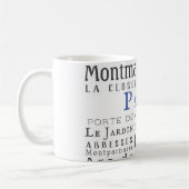 Mug Paris et ses monuments (Gauche)