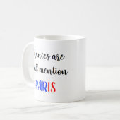 Mug paris français (Devant gauche)