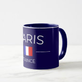 Mug Paris France (Devant droit)