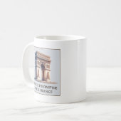 Mug Paris France Arc de Triomphe (Devant gauche)